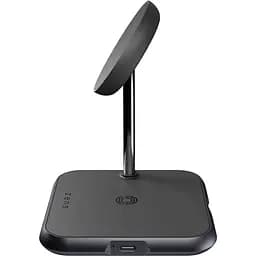 Бездротовий зарядний пристрій Zens Magnetic Aluminium Wireless Charger Black (ZEDC19B/00)