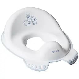 Туалетне сидіння Tega Baby Зайчики з гумками протиковзними біле