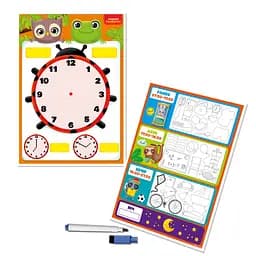 Дошка-тренажер Vladi Toys Годинник та розпорядок дня (VT5010-29) - мініатюра 2