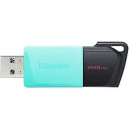 USB флеш-накопичувач Kingston DataTraveler Exodia M 256GB USB-A 3.2 Gen 1 Black/Teal (DTXM/256GB) [69967] - мініатюра 2