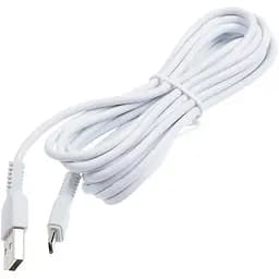 Кабель Hoco X20 Flash Micro charging cable L-3 м Білий