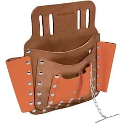 Пояс столяра Truper Шкіра Профі 11 кишень 29х22.6 см (POHE-8CU)