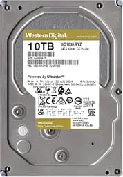 Жорсткий диск WD 10TB 3.5" 7200 256MB SATA Gold - мініатюра 3