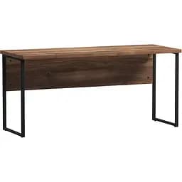 Стіл прямий лофт з екраном ОП-163 Orange-Line 1600х600х750 Чорний/Дуб Бароко рістретто