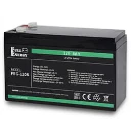 Батарея LiFePo4 Full Energy 12В 8Аг, (FEG-128) (FEG-128)