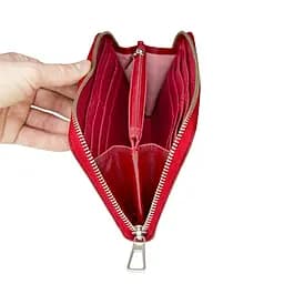 Шкіряне портмоне Grande Pelle 20х10.5 см acs0029300 - мініатюра 5