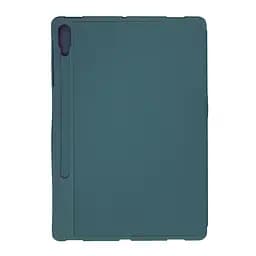 Чохол-книжка для планшета Samsung Galaxy Tab S9 Plus (SM-X810/X816B/X818U)/S9 FE+ (SM-X610/X616)/S10 Plus (SM-X820/X826), Smart Fold Pen, зелений, 12.4 дюймів, з екошкіри + TPU, з магнітною застібкою, підставкою, тримачем під стилус, протиударний - мініатюра 2