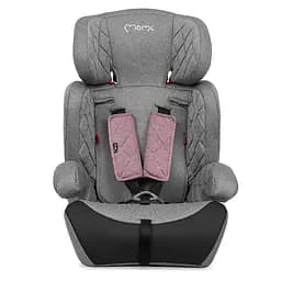 Автокрісло MoMi Aхо Рink, 9-36 кг, сірий з рожевим (FOSA00015)