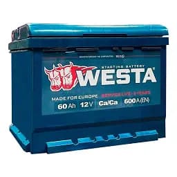 Акумулятор автомобільний Westa 6CT-60 А (1) А 600A