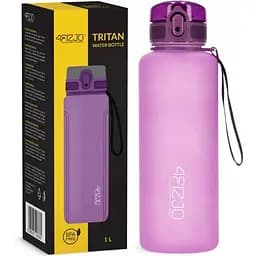 Пляшка для води 4FIZJO спортивна 1000 мл Pink (P-5905973403764)