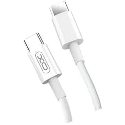 Кабель XO Type-C to Type-C PD NB124 40W/1m White