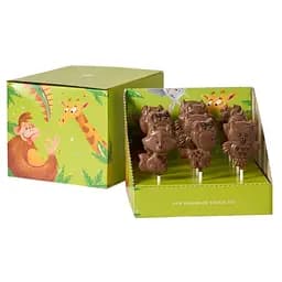 Уценка. Набор ассорти шоколадных фигурок Львівська Майстерня Шоколаду Зверята 264 г