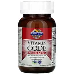 Комплекс для здоровья крови Garden of Life Healthy Blood Vitamin Code 60 капсул (GOL11654)