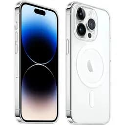 Оригінальний протиударний чохол Apple Clear Case MagSafe для iPhone 14 Pro Max (6.7") Прозорий (MPU73ZM/A) - мініатюра 8