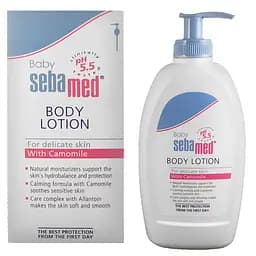 Дитячий лосьйон Sebamed Baby з помпою, 400 мл - мініатюра 2
