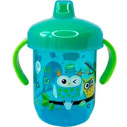 Поїльник дитячий Mega Zayka Сова 200 мл MGZ-0305 (Blue)