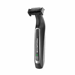 Rowenta Тример Forever Sharp, для бороди і вусів, мережа+акум., роторний мотор, насадок-3, сталь, чорний - мініатюра 2