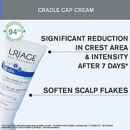 Дитячий регулювальний крем Uriage Bebe Cradle Cap Skincare від молочних скоринок 40 мл - мініатюра 6