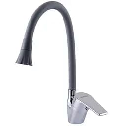 Змішувач для кухні Domino Blitz DBC-203SA-G03 Сірий