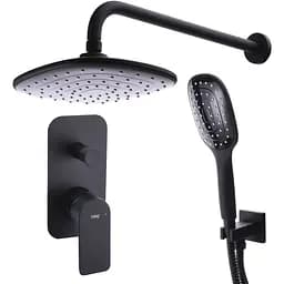 Душова система прихованого монтажу Topaz Sardinia TSG 08205-G-H20-BL, Чорний матовий