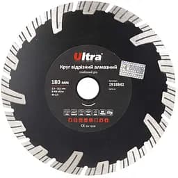 Круг відрізний алмазний Ultra Глибокий різ Ø180×22.2 мм (1918842)