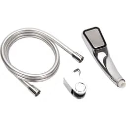 Душова лійка Rea Eco Power + шланг + тримач хром REA-P8586, Хром