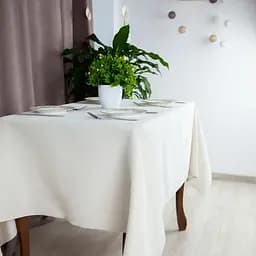 Скатерть ТЕП Aquastop водоотталкивающая Milky White 140x180 см (С-04190_29829)
