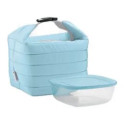 Набор Guzzini: термосумка и контейнер, размер S, голубой (32950134)