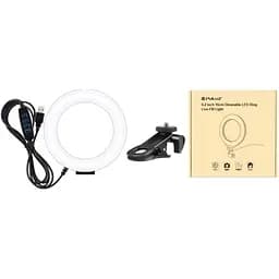 Кільцева USB LED лампа Puluz PU568B 6.2" - мініатюра 7