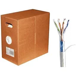 Кабель мережевий Atcom FTP 305м cat.5e Premium CU (3802)