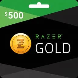 Картка оплати RAZER GOLD 500$ CARD картка поповнення рахунку      