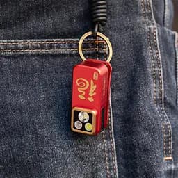 Ліхтар Olight Oclip Pro Fortune Snake Special Edition Red - мініатюра 8