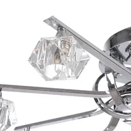 Люстра стельова Brille галогенна G9 40W CH (BR-372C/8) - мініатюра 2