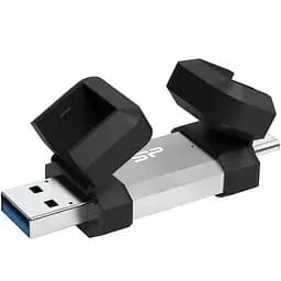 USB накопитель 256 ГБ SILICON POWER Mobile C51 - usb3.2+Type-C двойной