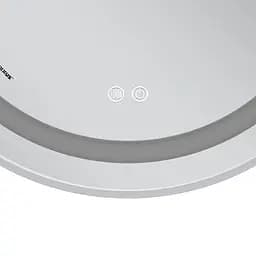 Дзеркало Mixxus Premium Ellipse MV05-80x70-Reverse white MP6645, Білий - мініатюра 7