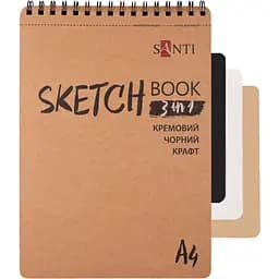 Скетчбук Santi Dual 33 аркуші (743281)