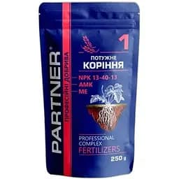 Комплексне добриво Partner Потужне коріння NPK 13.40.13+АМК+МЕ 250 г (111957)