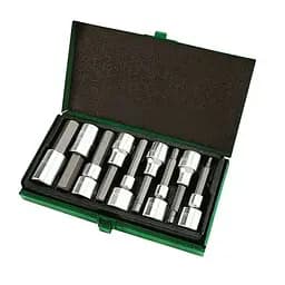 Комплект головок-біт шестигранник 1/2 Н4-Н17 80 мм Toptul hoz0007958