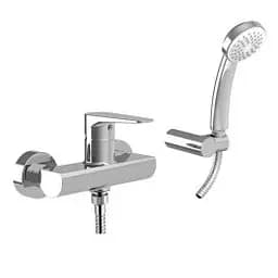 Змішувач для душу Paffoni Orange з душовим гарнітуром chrome OG168DCR, Хром