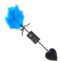 Щекоталка со шлепалкой Пика Art of Sex - Puff Peak, цвет Голубой