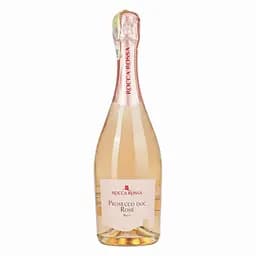 Вино ігристе Rocca Rossa Prosecco Rose Brut DOC, рожеве, брют, 0,75 л