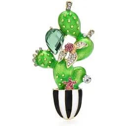 Брошь Кактус