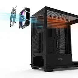 Корпус для ПК DARKFLASH DS900 BLACK - мініатюра 6