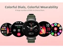 Смарт-годинник Oukitel BT-30 IP68 AMOLED Black-Green - мініатюра 2
