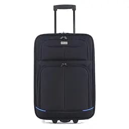 Валіза Semi Line 20" (S) Black/Blue Lines (T5753-1) - мініатюра 2