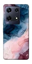 Чехол Demsky Розово-голубые разводы для Infinix Note 30 Pro