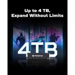 Накопичувач SSD Acer Predator m.2 NVMe 4TB GM9000 PCI Express 5.0 x4 (BL.9BWWR.131) - мініатюра 9