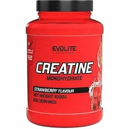 Креатин Evolite Nutrition Creatine Monohydrate Клубника 1 кг