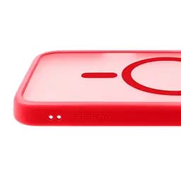 Чехол для Apple iPhone 17 Pro, Lush MagCase, красный, противоударная панель-накладка из TPU и PC, полупрозрачный чехол с MagSafe (с магнитом), с защитой камеры, поддержка беспроводной зарядки, защита всего корпуса, ArmorStandart (ARM87495) - мініатюра 5