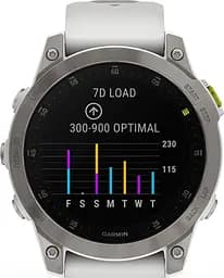 Смарт-годинник Garmin Epix [Gen 2] Sapphire Edition 47mm White Titanium with Carrera White Band [010-02582-20/21] [84485] - мініатюра 6